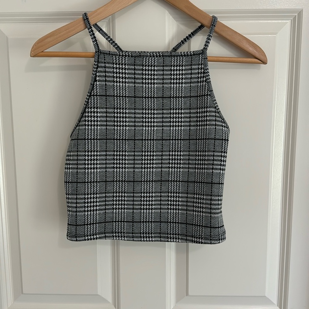 Checkered top